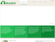 Tablet Screenshot of makrochem.pl